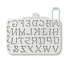 Cosmic Shimmer Silicone Mould Twig Alphabet (DM0070-CS)