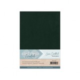 Card Deco Linen Cardstock Forest Green 10 Vel A5 (LKK-A569)