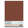 Card Deco Linen Cardstock Rusty Brown 10 Vel A4 (LKK-A470)
