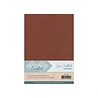 Card Deco Linen Cardstock Rusty Brown 10 Vel A5 (LKK-A570)