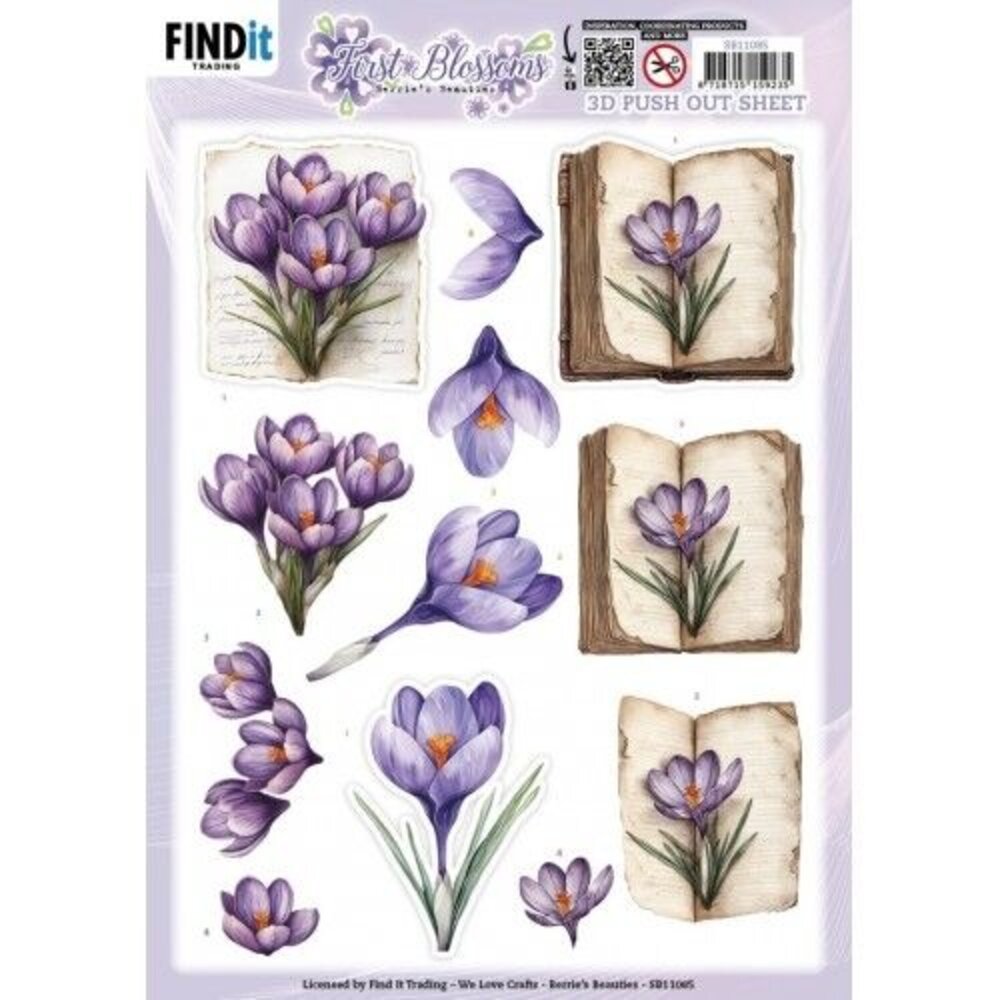 Berrie's Beauties First Blossoms 3D Push Out Blooming Tales (SB11085) Berrie's Beauties First Blossoms 3D Push Out Blooming Tales (SB11085)