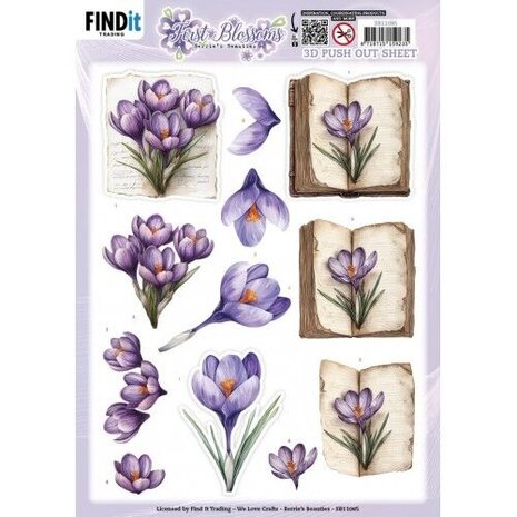 Berrie's Beauties First Blossoms 3D Push Out Blooming Tales (SB11085) Berrie's Beauties First Blossoms 3D Push Out Blooming Tales (SB11085)