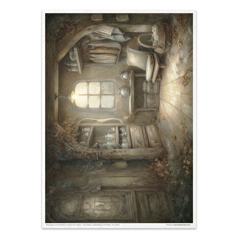 ITD Collection Mouse World A4 Rice Paper Set (RP 097)