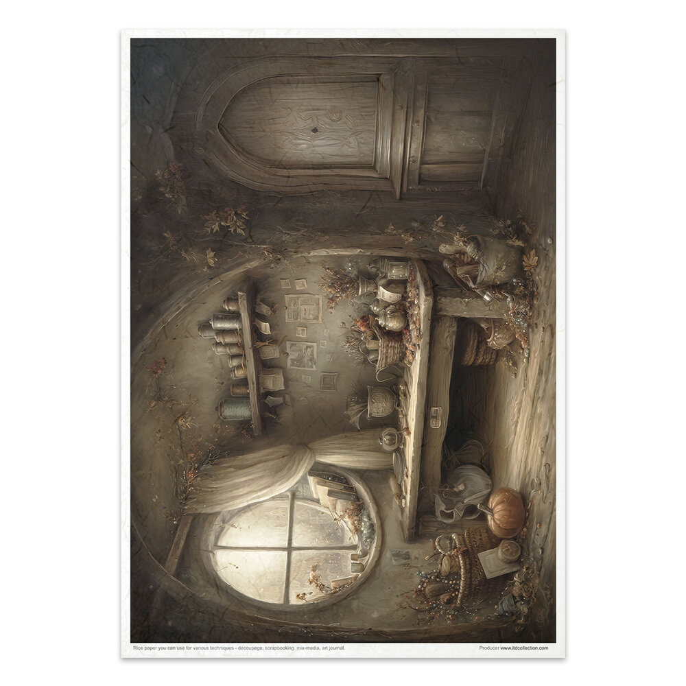 ITD Collection Mouse World A4 Rice Paper Set (RP 097)