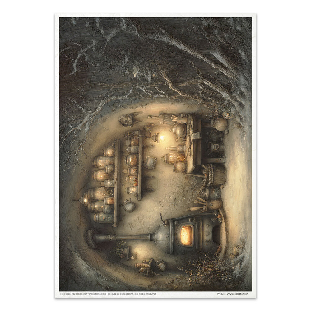 ITD Collection Mouse World A4 Rice Paper Set (RP 097)