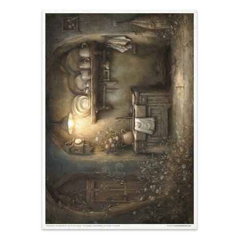 ITD Collection Mouse World A4 Rice Paper Set (RP 097)