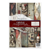 ITD Collection Carnival Masquerade A4 Rice Paper Set (RP 098)