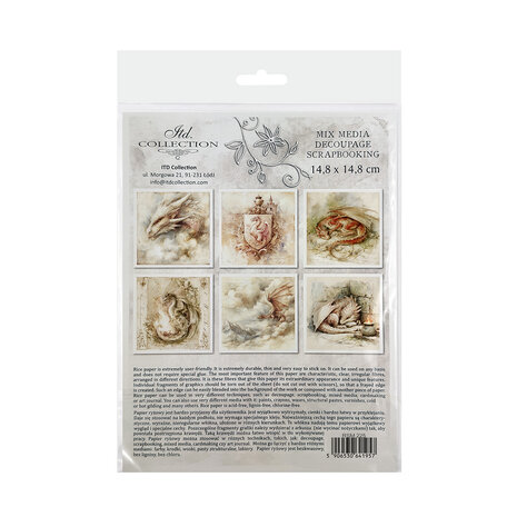 ITD Collection 6x6 Inch Rice Paper Set (RSM 225) ITD Collection 6x6 Inch Rice Paper Set (RSM 225)