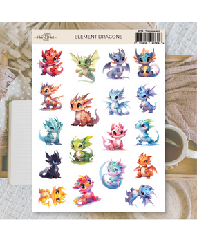 Plan & Plot Studio Element Dragons Stickers (9173)