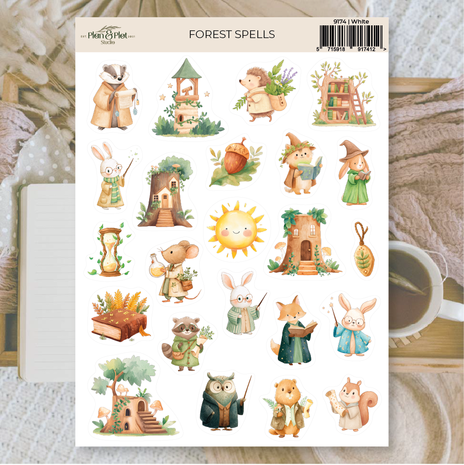 Plan & Plot Studio Forest Spells Stickers (9174)
