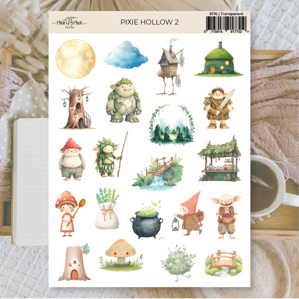 Plan & Plot Studio Pixie Hollow 2 Stickers (9176)