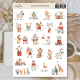 Plan & Plot Studio Safari Christmas Stickers (9178)