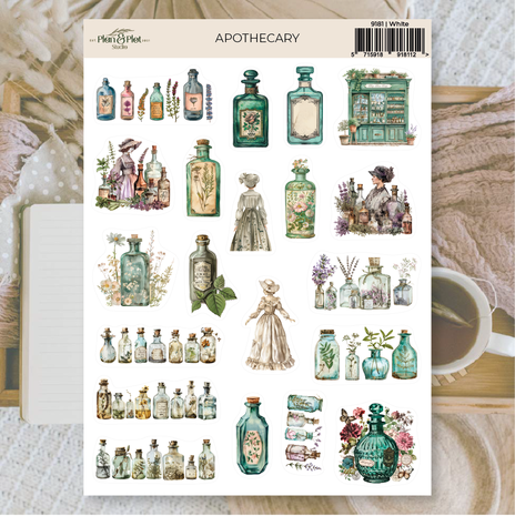 Plan & Plot Studio Apothecary Stickers (9181)