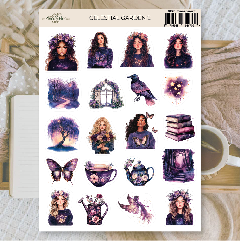 Plan & Plot Studio Celestial Garden 2 Stickers (9187)