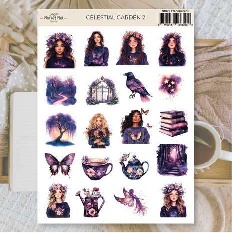 Plan & Plot Studio Celestial Garden 2 Stickers (9187)