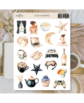Plan & Plot Studio Cozy Evening Stickers (9191)