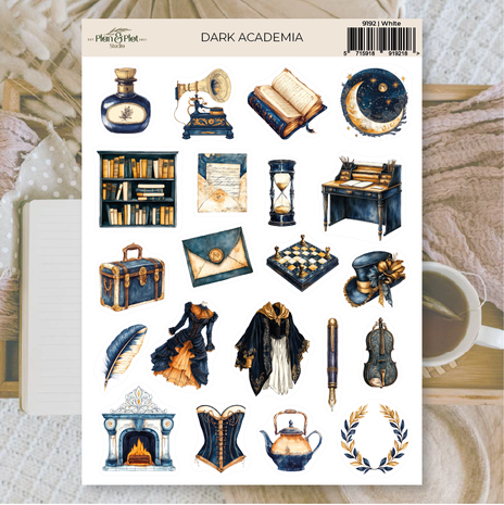 Plan & Plot Studio Dark Academia Stickers (9192)