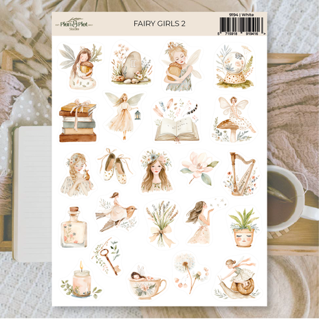 Plan & Plot Studio Fairy Girls 2 Stickers (9194)