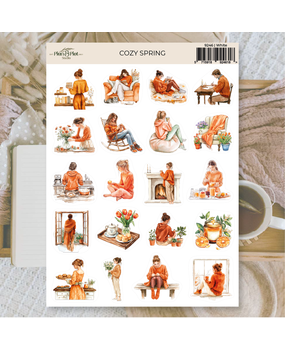 Plan & Plot Studio Cozy Spring Stickers (9246)