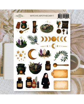 Plan & Plot Studio Witch's Apothecary 1 Stickers (9252)