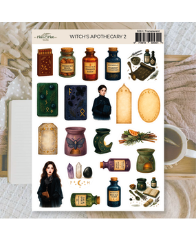 Plan & Plot Studio Witch's Apothecary 2 Stickers (9253)