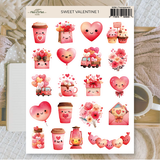Plan & Plot Studio Sweet Valentine 1 Stickers (9256)