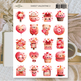 Plan & Plot Studio Sweet Valentine 2 Stickers (9257)