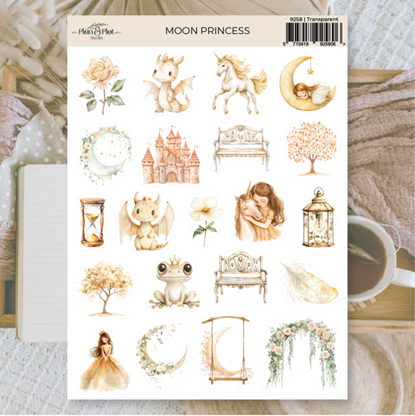 Plan & Plot Studio Moon Princess Stickers (9258)