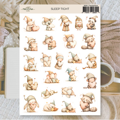 Plan & Plot Studio Sleep Tight Stickers (9260)