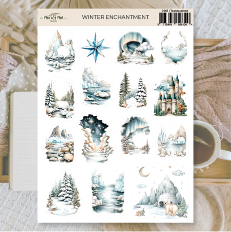 Plan & Plot Studio Winter Enchantment Stickers (9261)