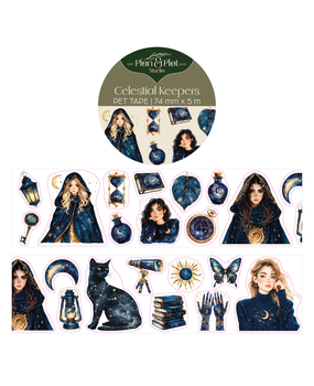 Plan & Plot Studio Celestial Keepers PET Tape 74mm (PET004)