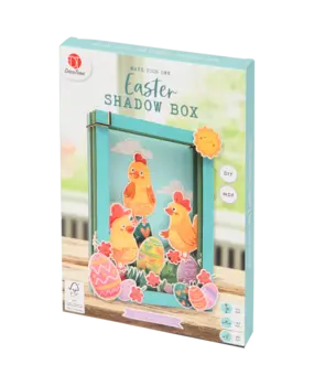 DécoTime DIY Easter Shadow Box Hens & Chicken (3220976)