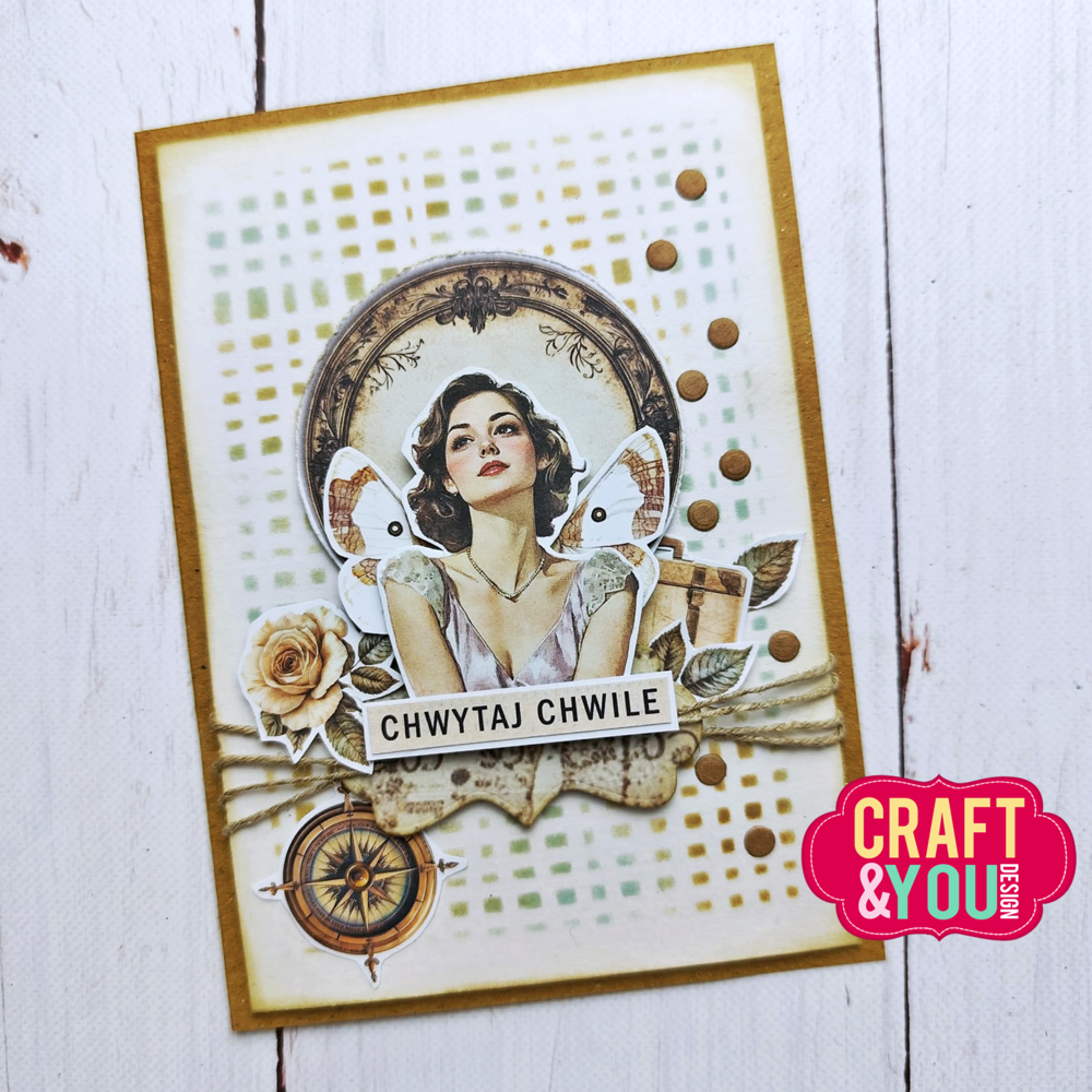 Craft & You Masking Stencil Grid (SC015)