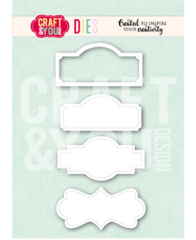 Craft & You Dies Labels (CW393)