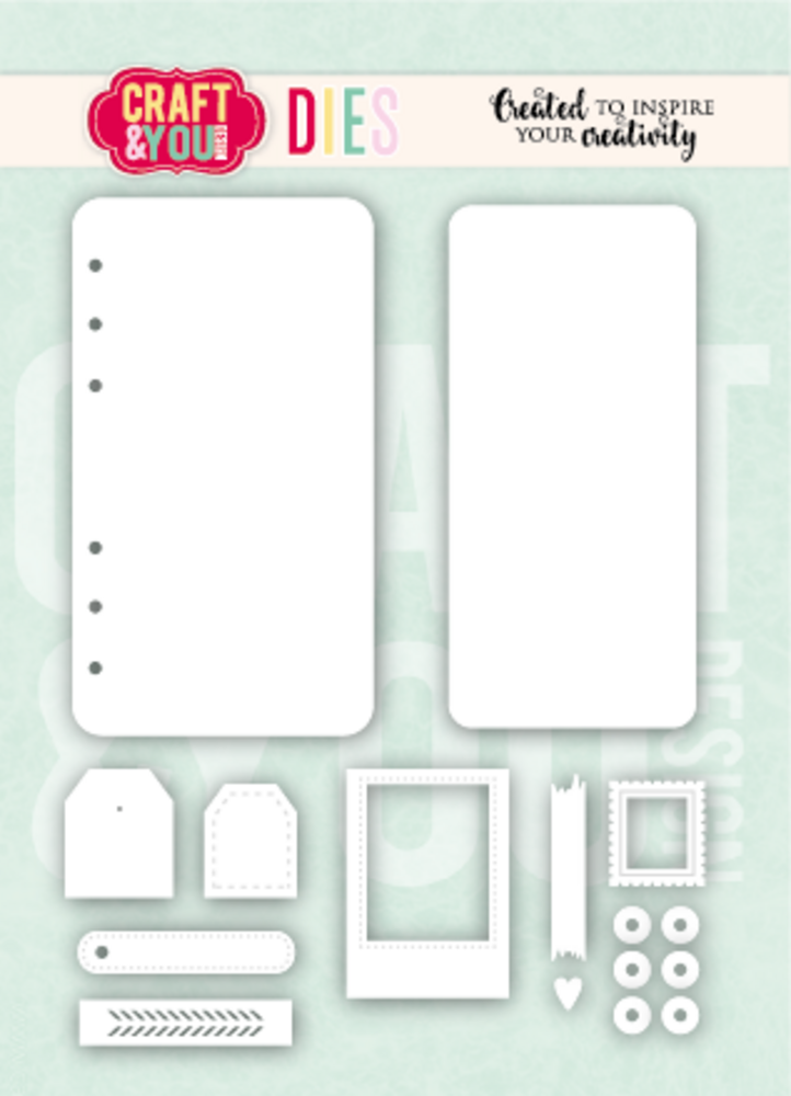 Craft & You Dies Journal Base (CW397)