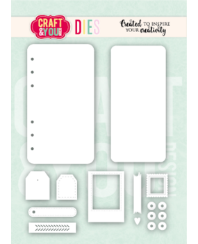 Craft & You Dies Journal Base (CW397)