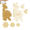 Elizabeth Craft Designs Delightful Discovery Dies Bee and Flower Accents (2339)