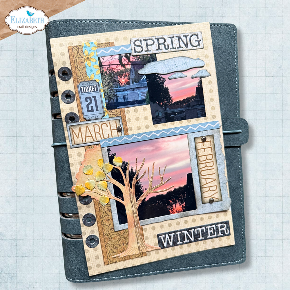 Elizabeth Craft Designs Delightful Discovery Dies Seasonal Trees (2340)