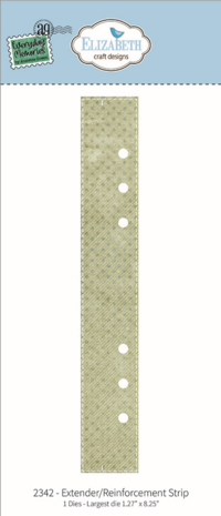 Elizabeth Craft Designs Delightful Discovery Dies Extender/Reinforcement Strip (2342)