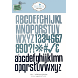 Elizabeth Craft Designs Delightful Discovery Dies all & Bold Alphabet (2341)