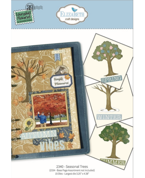 Elizabeth Craft Designs Delightful Discovery Dies Seasonal Trees (2340)