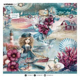 Studio Light Tide of Hope 8x8 Inch Backgrounds & Elements Paper Pad (JMA-TH-CPP432)