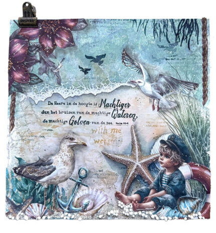 Studio Light Tide of Hope 8x8 Inch Backgrounds & Elements Paper Pad (JMA-TH-CPP432)