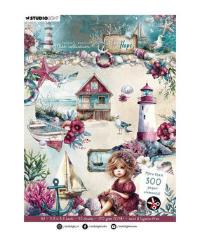 Studio Light Tide of Hope A5 Die-Cut Paper Pad (JMA-TH-DCPP433)
