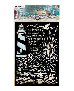Studio Light Tide of Hope Masking Stencil Perfect Calmness (JMA-TH-MASK391)