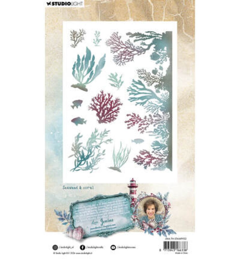 Studio Light Tide of Hope Clear Stamp Seaweed & Coral (JMA-TH-STAMP932)