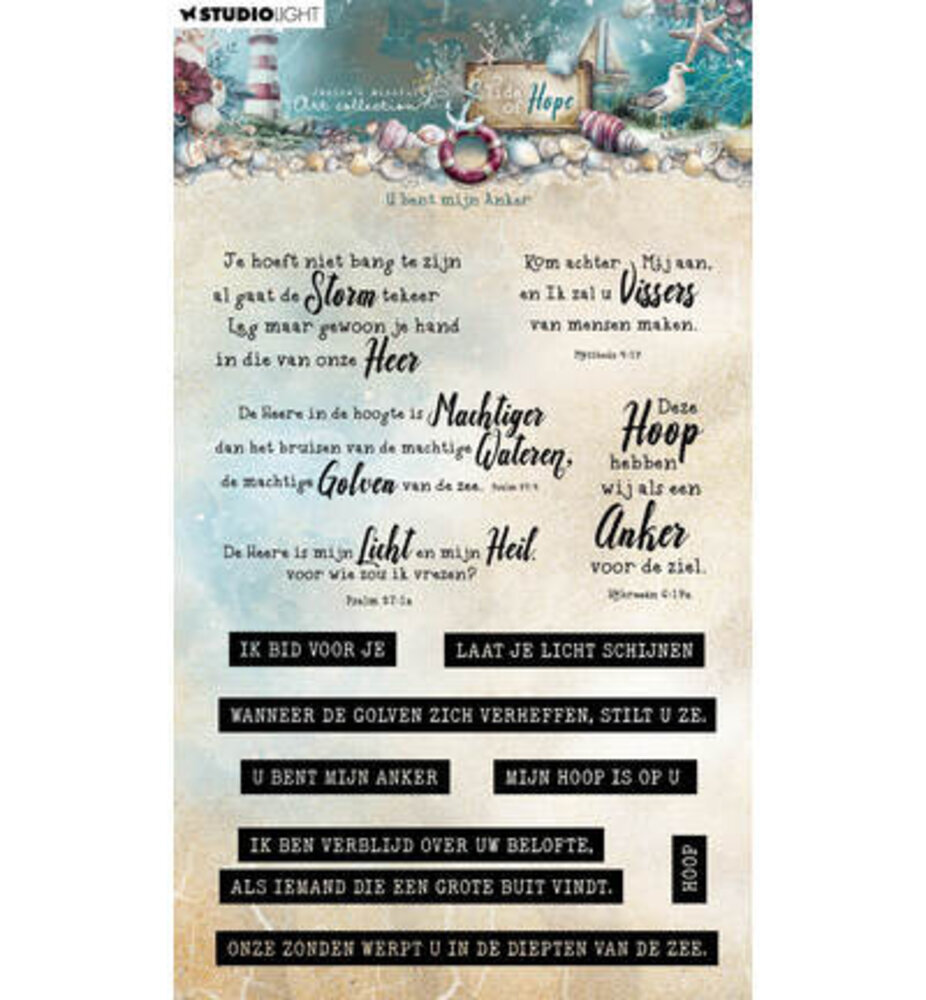 Studio Light Tide of Hope Clear Stamp U bent mijn Anker (JMA-TH-STAMP933)