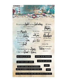 Studio Light Tide of Hope Clear Stamp My hope is in You (JMA-TH-STAMP934)