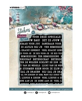 Studio Light Tide of Hope Stickers Zegels & Teksten (JMA-TH-STIC72)