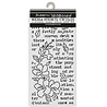 Stamperia Secret Diary Thick Stencil 12x25cm Butterfly and Flower (KSTDL151)